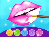 image bg Glitter Lips Coloring Game