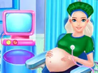 Mommy Pregnant Caring image