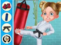 image bg Karate Girl Vs School Bully Game