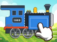 Labo Brick Train Game For Kids image