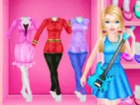 Doll Career Outfits Challenge - Dress-up Game image