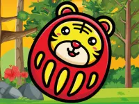 image bg Daruma Tiger Run