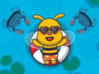 image bg Swimming Bee