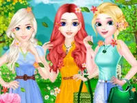 image bg Spring Fashion Color Dress