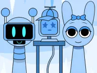 image bg Huggy Mix Sprunki Music Box