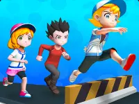 Parkour Run 3D image