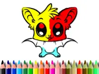 Cute Bat Coloring Book image